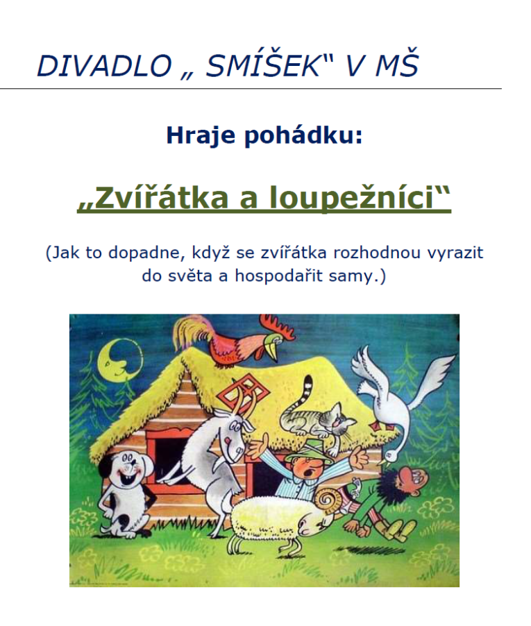 Divadlo v&nbsp;MŠ 