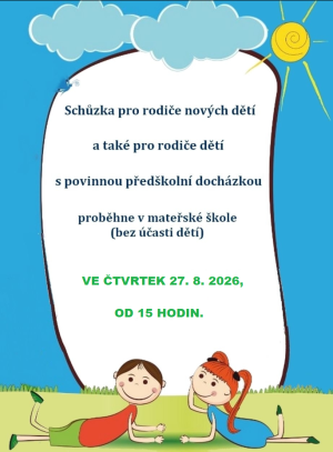 Schůzka v MŠ 